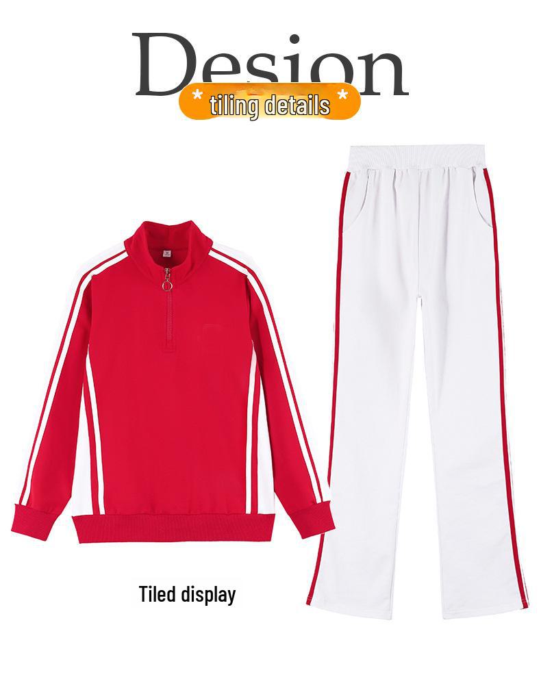 Tianhuan Dam Casual Slim Fit Vår/Höst Tvådelad Tröjset