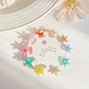 Hair Accessories Mini Hair Claw Hair Clip Flower Mini Hair Claw Elegant Star Hair Crab Clip  Girls