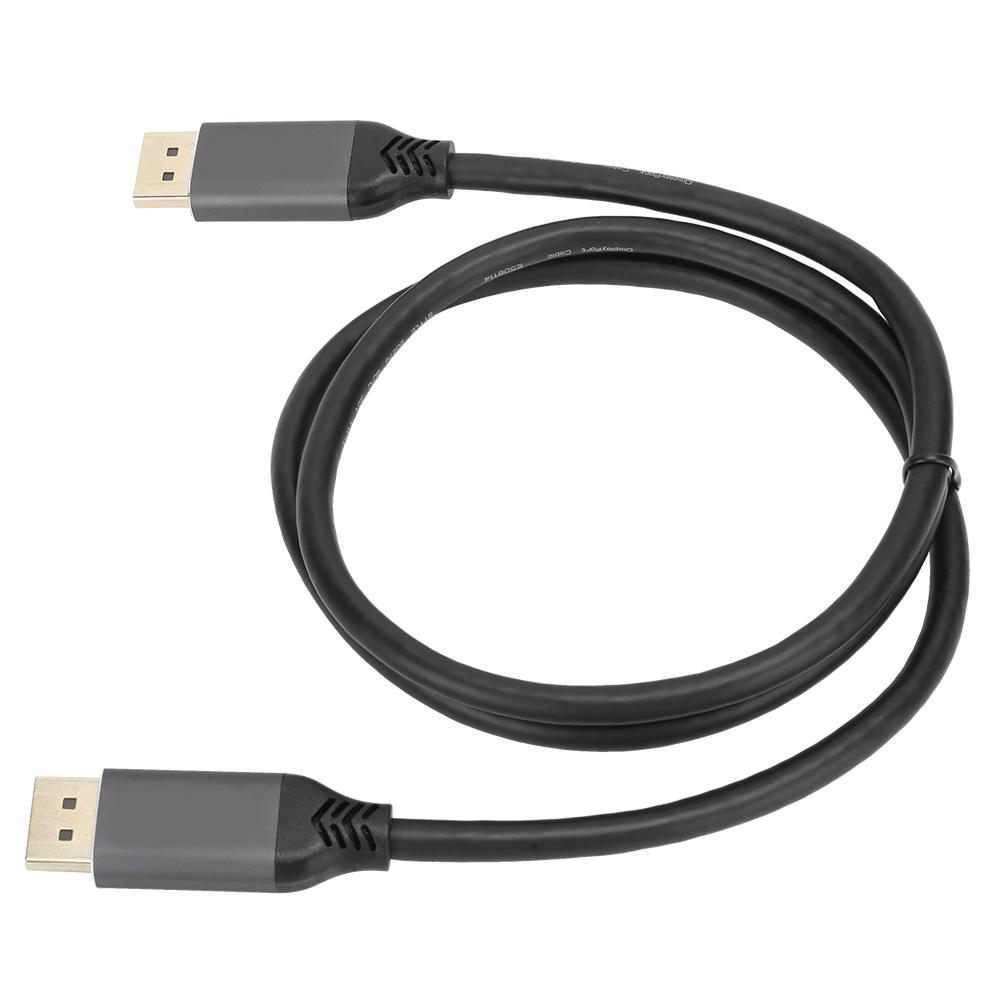 1.4 MaletoMale DP to MaletoMale DP Cable Wire Line for 8K Universal Compatibility