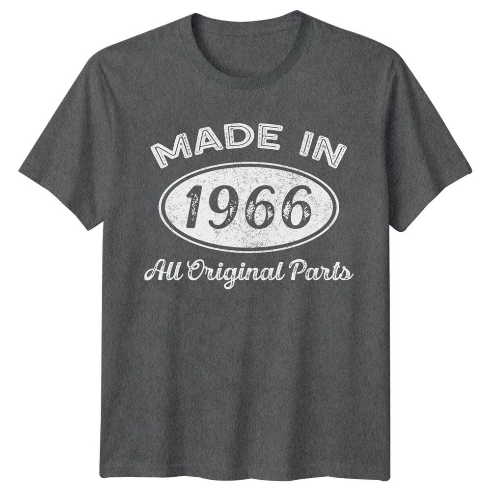 Made In 1966 Unisexs T Shirt 60th Birthday Gift Vintage sixty Year Old b