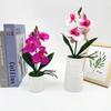 Orchid Faux Butterfly Plant With Plush Material Wedding Decor Props Photography