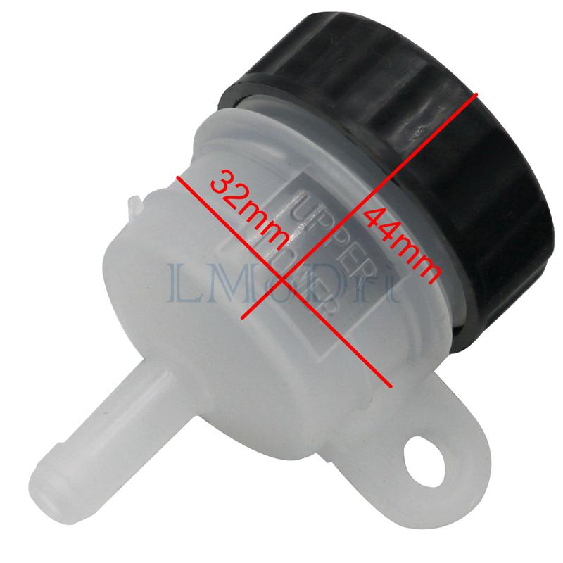 LMoDri Motorcycle Refit  Foot Rear Brake Master Cylinder Tank Oil Cup Fluid Bottle