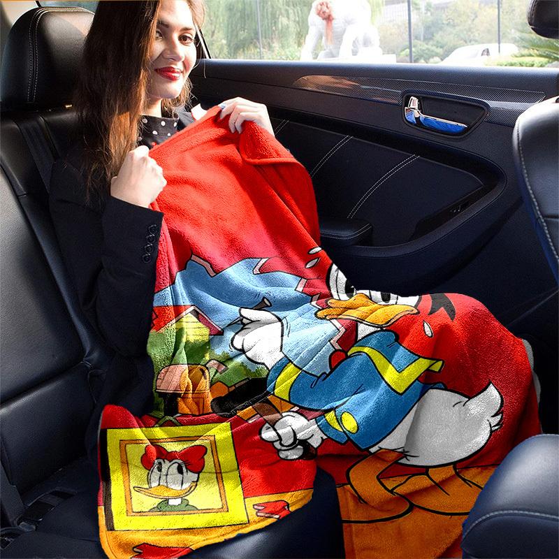 1pc, Donald Duck Home Decorative Blanket Perfect for Couch, Bedroom, Living Room, Travel, Camping