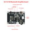 - DC 5V 5W Mono Bluetooth Audio Amplifier Board Type-C Interface with Status Light for Car Navigation Small Speakers