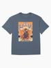 Janis Joplin Fresh Orange Clouds Oversized T-Shirt