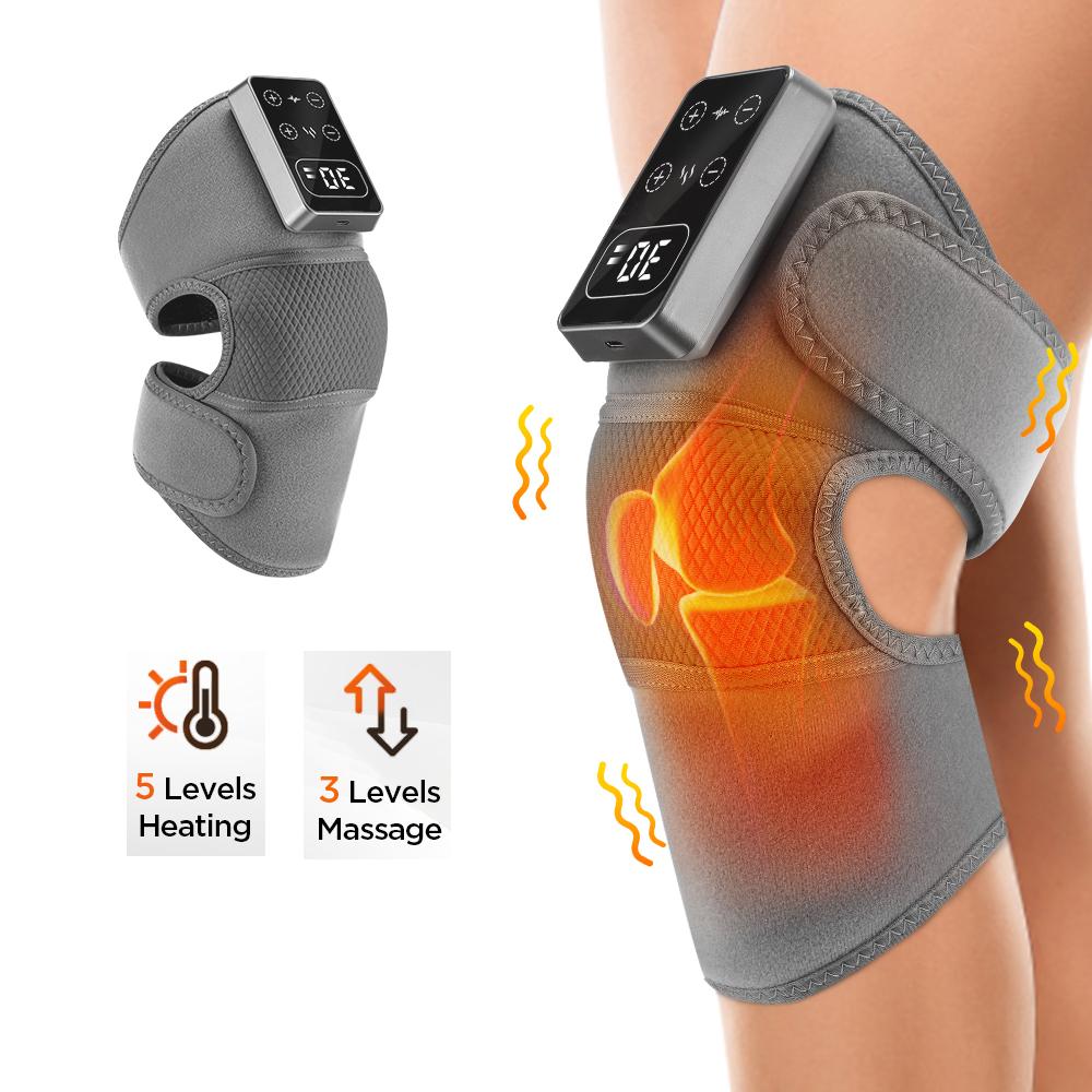 

Электрический массажер для ног и рук Горячие компрессы 3 режима Вибрационный массажер Нагревающийся напульсник Защита голеностопного сустава Инструмент поддержки