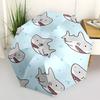 1PC shark star Umbrella-8-Rib Reinforced Portable Folding Travel Suitable for All Seasons Outdoor Daily -Z0483