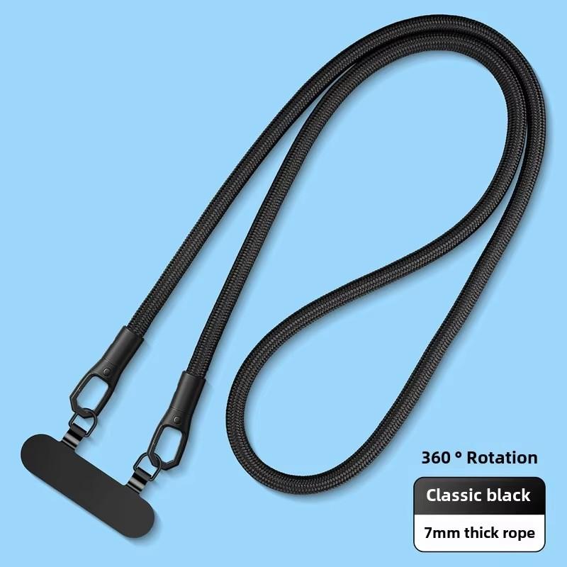 Lanyard Double Buckle Adjustable Wrist Crossbody Strap Cord Hang Mobile Phone Shoulder Chain Key Cordon De Teléfono Movil