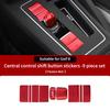T282026 Hot VOLKSWAGEN Car Interior Central Control Panel Shift Button Sticker Door Unlocking Suitable for Volkswagen Golf 8 MK8 GT
