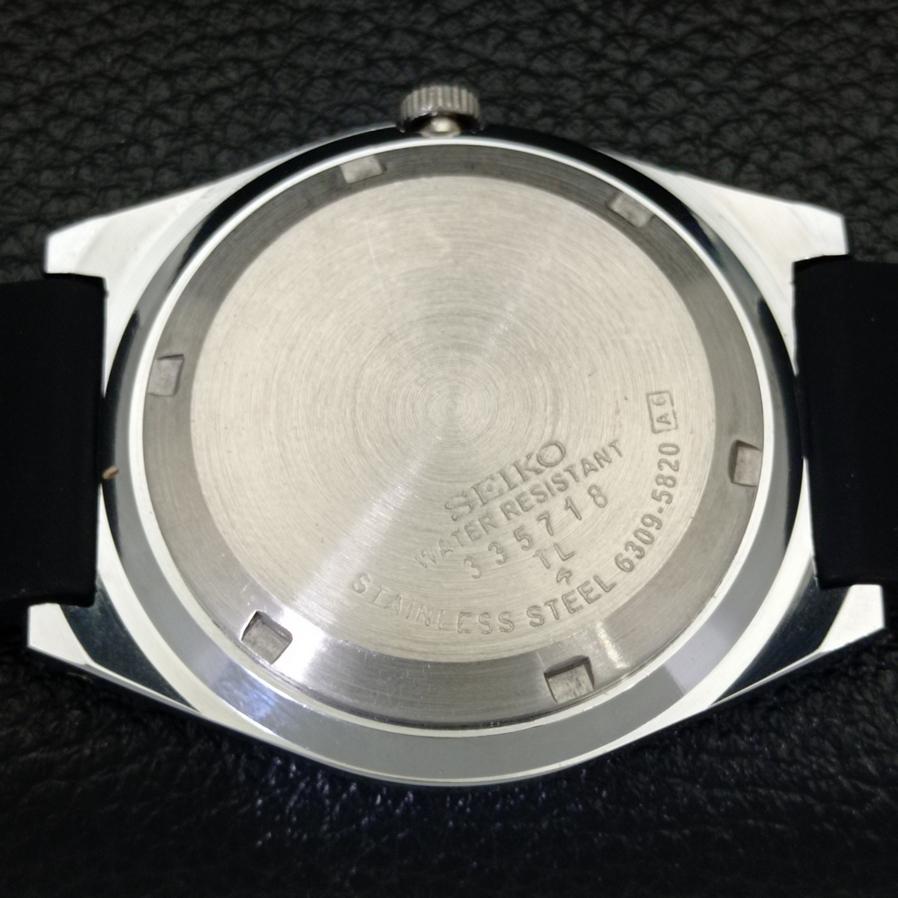 REFURBISHED JAPAN 6309A SEIKO EXPO 70 AUTOMATIC MENS CREAM DIAL WATCH A427223-2 QRL-a427223