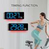 17.3Inch LED Digital Clock with Auto Brightness Adjustment and Time Management Alarm Temperature Date Week Display