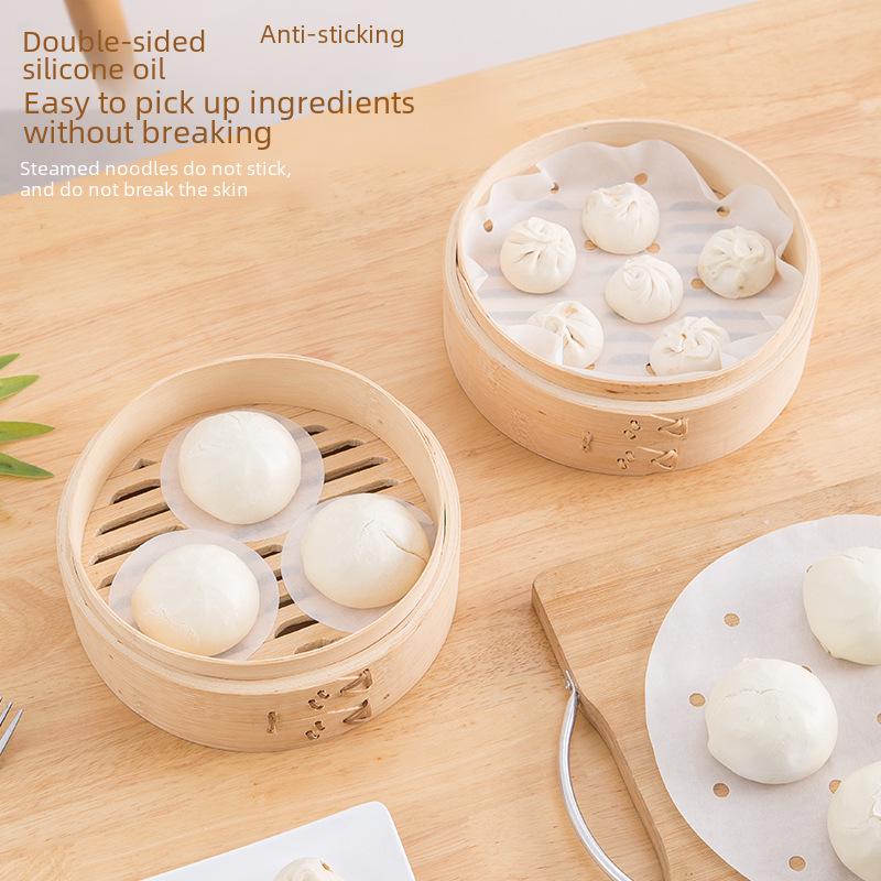 Non-stick ångkokspapper för bullar och snacks