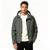 Men's Hooded Windbreaker Jacket Windproof Lightweight for Spring Fall Outdoor Hiking Everyday Wear