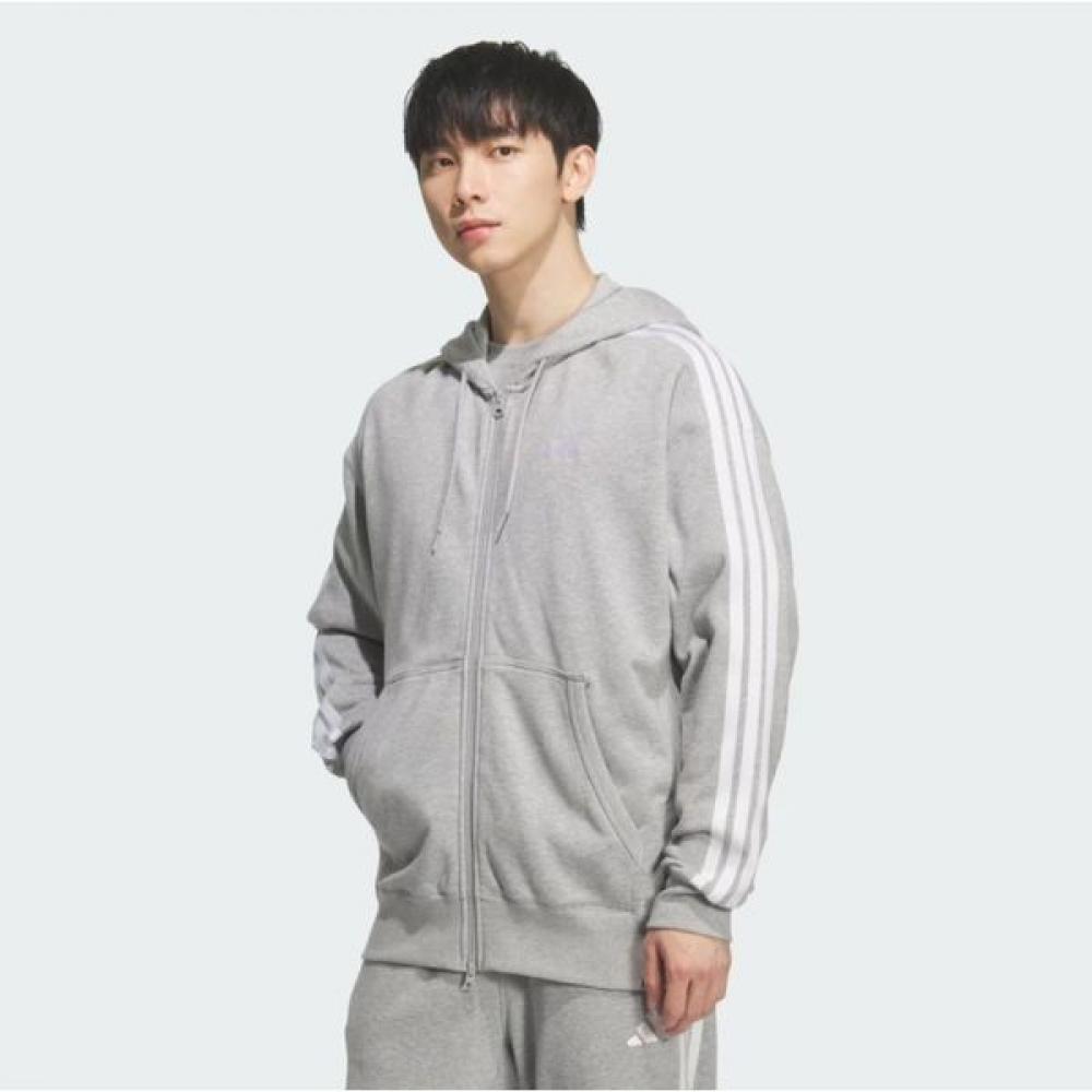 Adidas Essentials+ 3s Ft Fz Hd Casual Zip Hoodie A3XL(115)