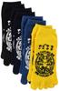 Iyashi Print Sneaker Set of 13 Daruma Japanese Sizes To Japanese Size Men's Five-Toe Socks, 4, Variations, Design, 25-28cm (Equivalent M)
