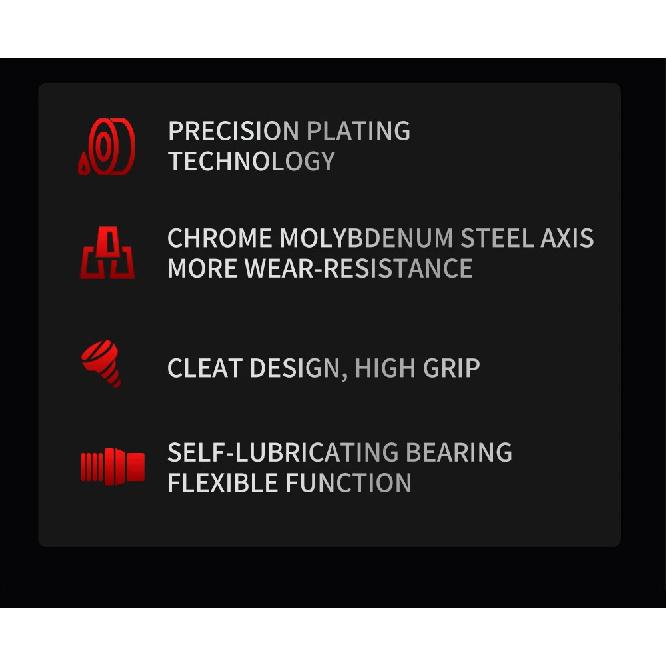 bicycle pedals TANKE TP-20 ultralight aluminum alloy colorful hollow anti-skid bearing mountain bike accessories MTB foot pedals