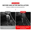 1Pcs PU Leather Non-slip Wear-resistant Car Shift Handle Cover For Mercedes Benz AMG W212 W205 W246 W177 W176 W213 GLC GLE GLS ML Welcome Laser Lamp