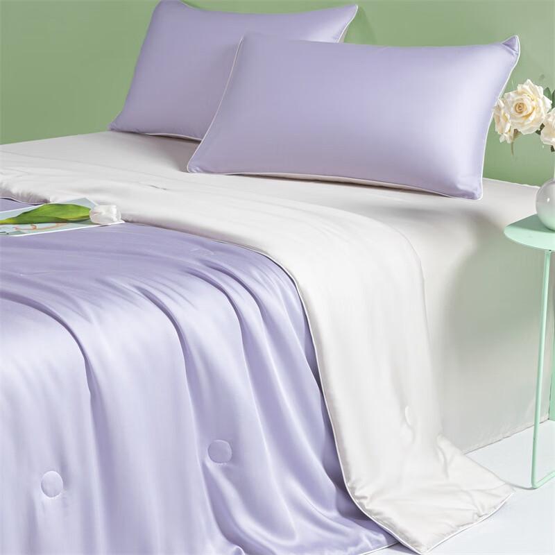 

Lilang Washed Silk Cooling Summer Quilt Set