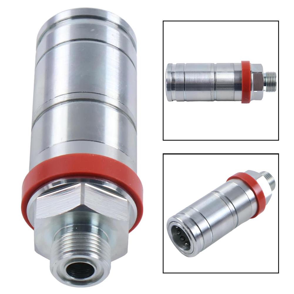 SJ11129 Hydraulic Quick Connector RE219420 SJ30426 RE255758 M22x1.5 Male Connector Suitable For Tractors 5200, 5300, 5400+