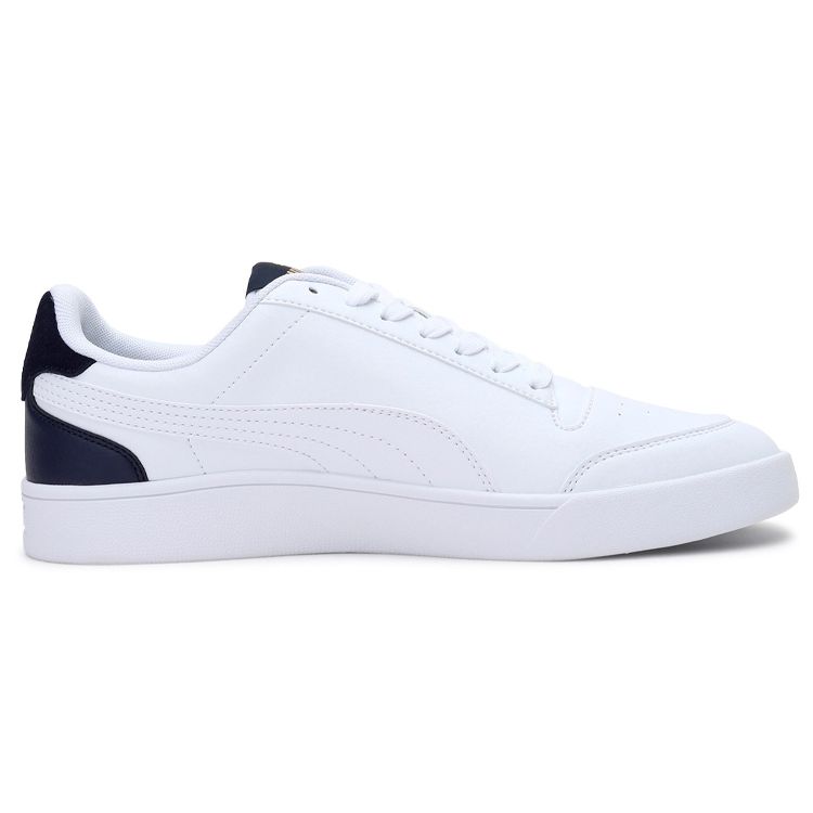 Puma Shuffle Sneakers White Black Team Gold 309668-05