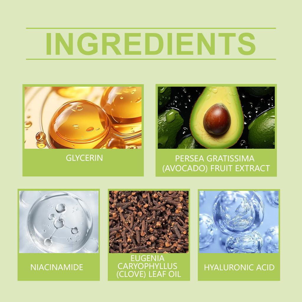 Oceaura Avocado Body Scrub Exfoliating Dead Skin Hydrating Moisturizing Gentle Skin Care 250g