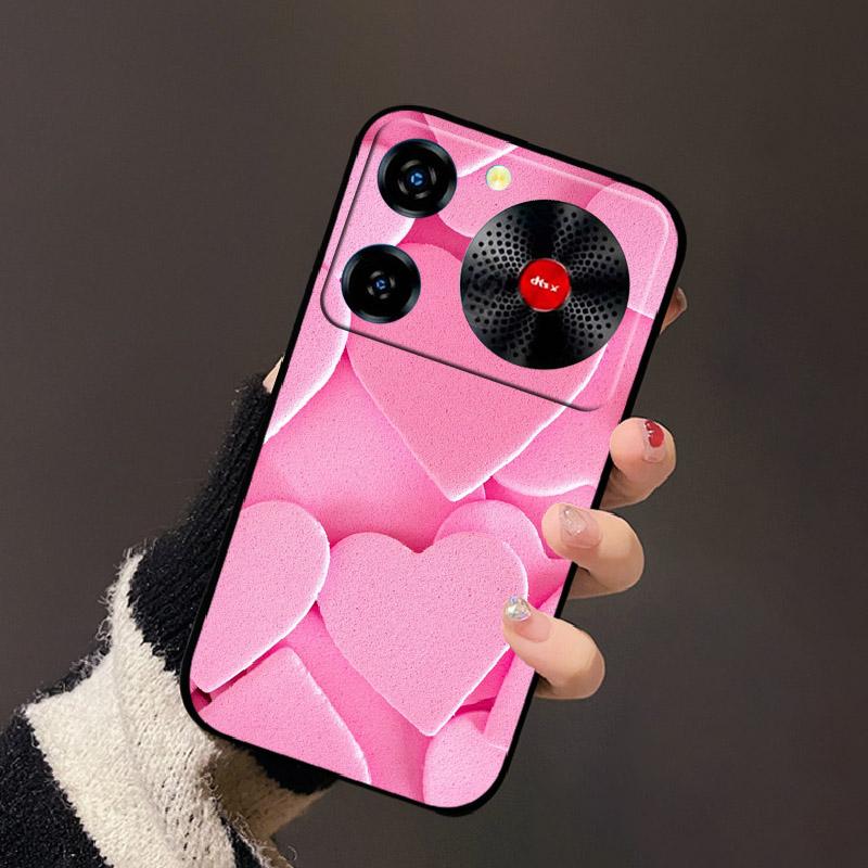 Для ZTE Nubia Music Чохол М'який Силіконовий TPU Захисний Чохол Для ZTE Nubia Music Задня Кришка Чохол для Телефона Ударостійкий Задній Fundas