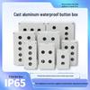 Waterproof Cast Aluminum Switch Box IP65 - Industrial Control Button Junction Box