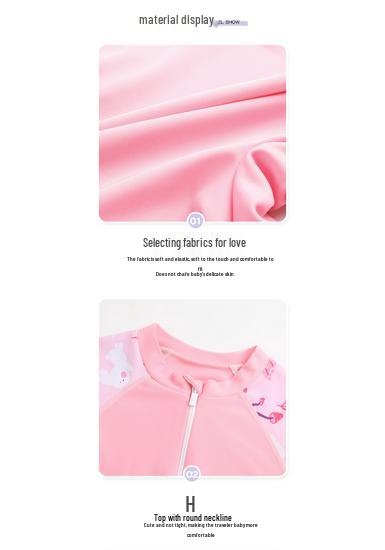 2025 Kids' Professional Swimwear Set - Medium & Large Sizes for Girls