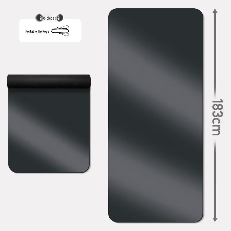 JOJOBASUHGFDE Non-Slip Yoga & Fitness Mat 183x66cm, 4.5mm thick