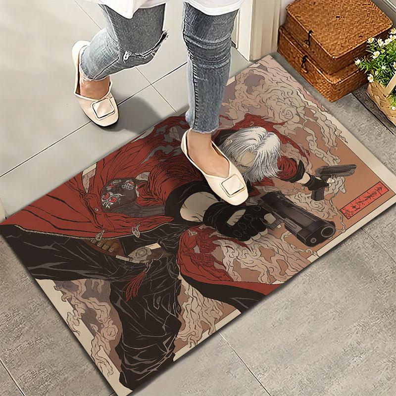 Devil May Cry Carpet Rug For Living Room Bedroom Home Sofa Decoration Kids Play Nonslip Floor Mat