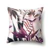 Polyester Pillow Case Automobile Decoration Home Printed Pillow Case Waist Cushion Cover Car Cushion Head Cushion Cover