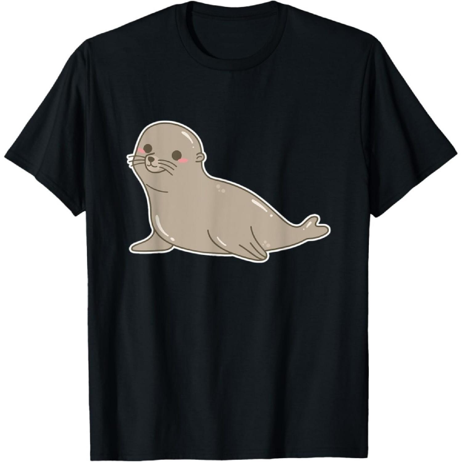 Каваи Футболка с морским львом S