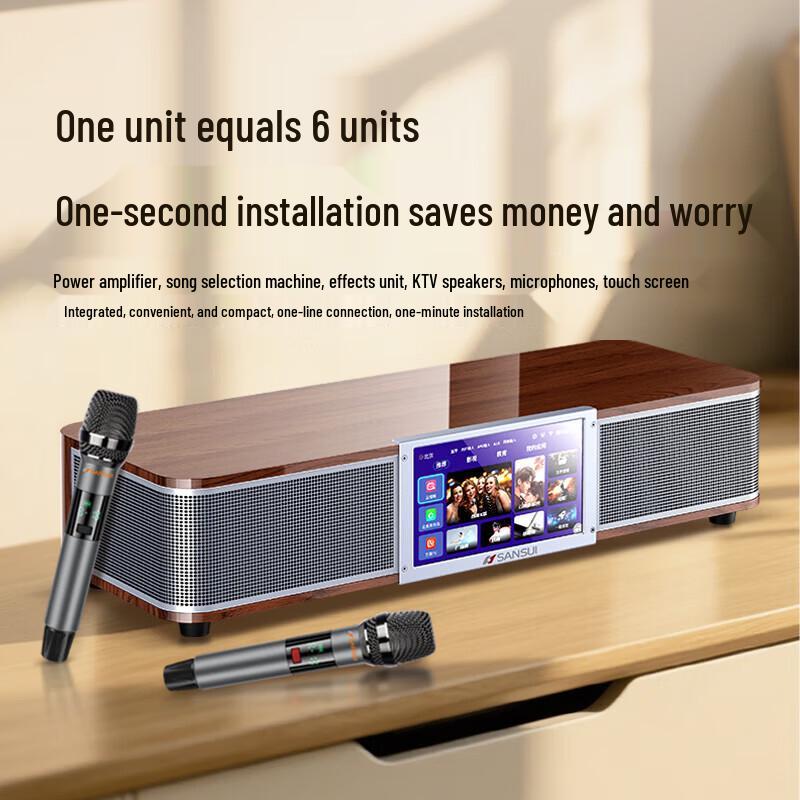 SANSUI 91P Home KTV Sound System CN Plug (adapter Included)
