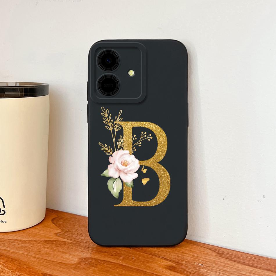 For Honor Play 10 10A 10T Case For Honor Play10 Elegant Rose Letters Soft Back Cover Camera Protection High Quality Phone Cases