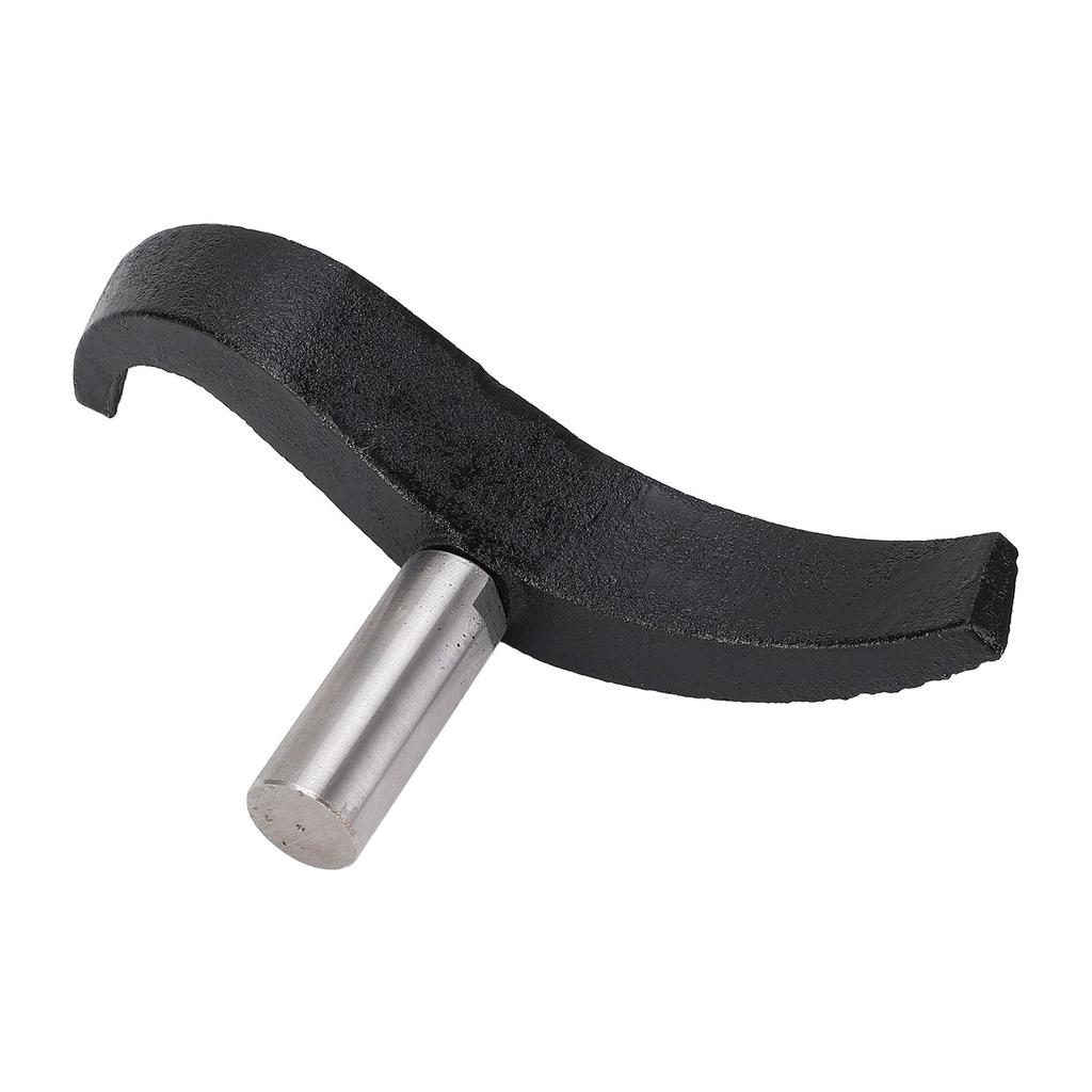 Curved Lathe Tool Rest Alloy Steel and Cast Iron 25mm Diameter Column Woodturning Lathe Tool Rest