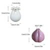 Modern Onion Ceramic Vase Minimalist Flower Pot Creative Garlic Shape Vase  Dried Flower