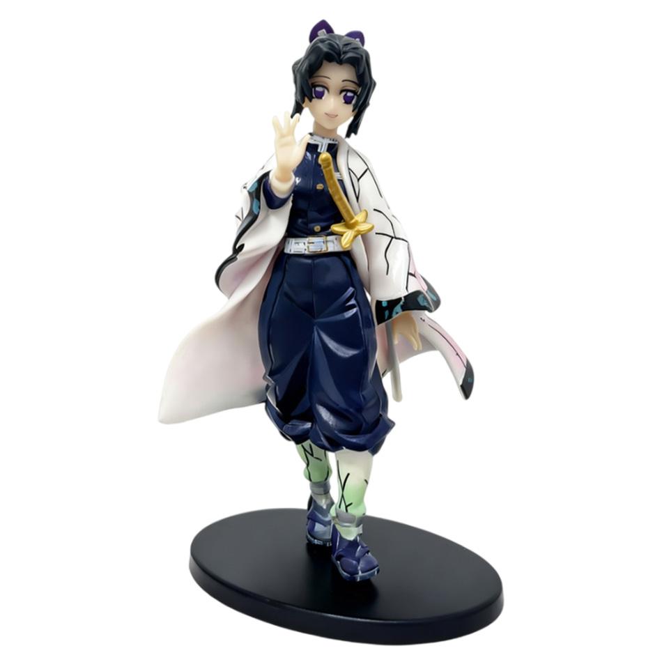 Anime Demon Slayer Kimetsu No Yaiba Figure 15cm Nezuko Tanjirou Mitsuri Shinobu Zenitsu Kyoujurou Action Figural Model Toy Gifts