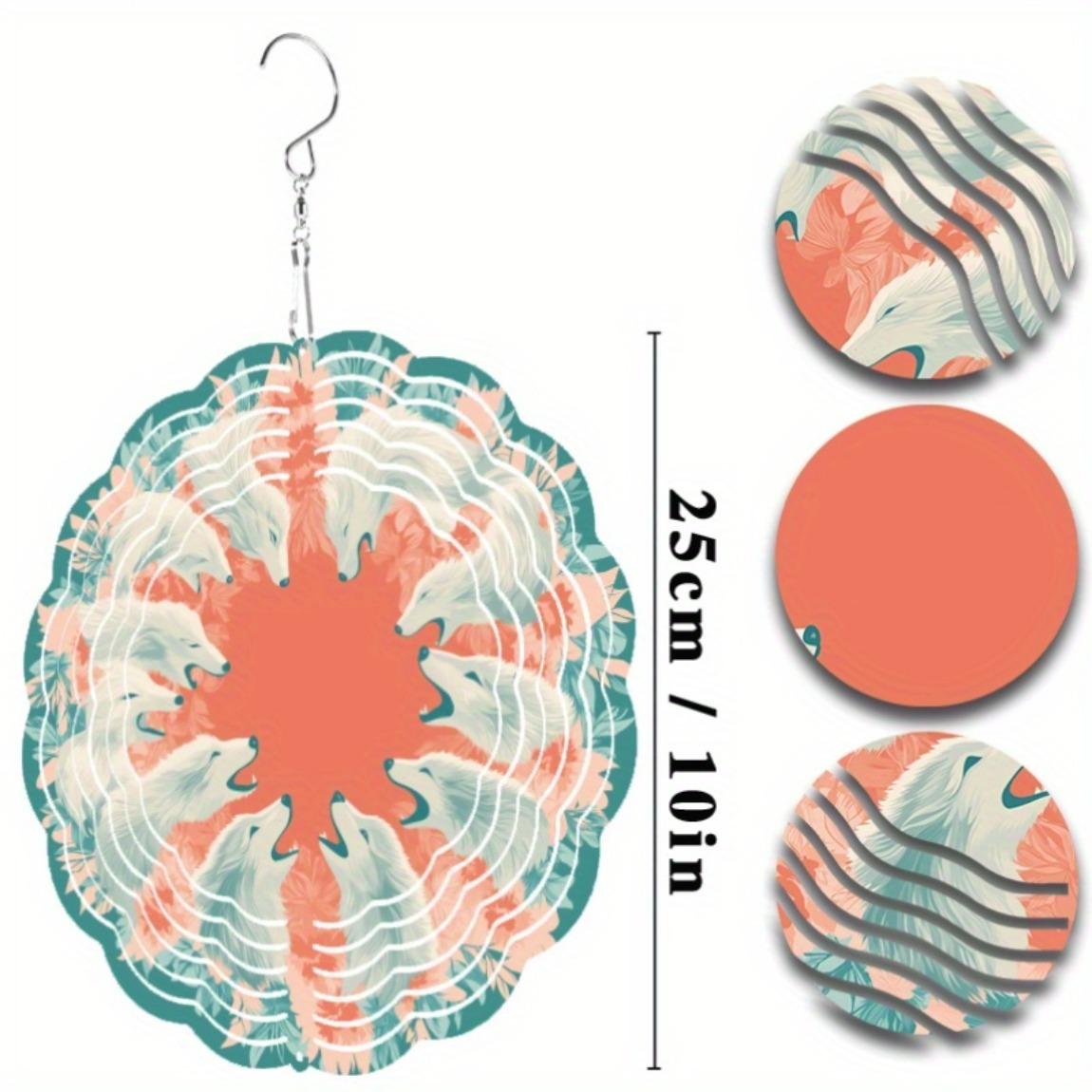 

10 Inch Hanging Wind Chime Elegant Art Home Decor with 360 Hook Perfect for Spring Summer Autumn Classic Gift for Friends Family 01A