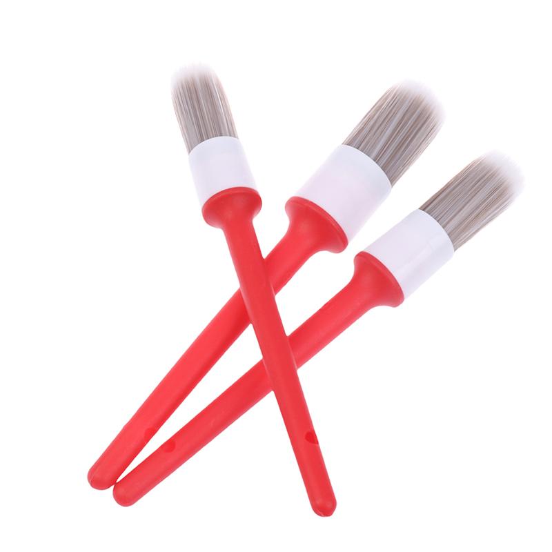 5Pcs Car Detailing Cleaning Brush Set Kit For Car Cleaning Interior Exterior Wheel Rims Automotive Clean Brushes Kit