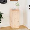 VidaXL Shoe Cabinet 35x35x80 Cm Solid Pine Wood