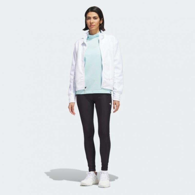 Adidas Golf 2023 Fw Women Golf Full Zip Fleece Jacket Ik9449