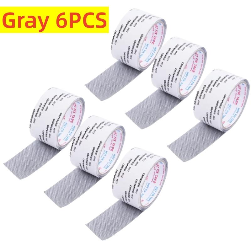 Strong Self Adhesive Window Screen Repair Tape Window Net Screen Repair Patch Covering Up Holes Tears Anti-Insect Mosquito Mesh