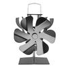 6-Blade Thermal Power Stove Heating Fans Single Head Stove Top Fan For Fireplaces Multifunctional Stove Top Fan for Home Heat
