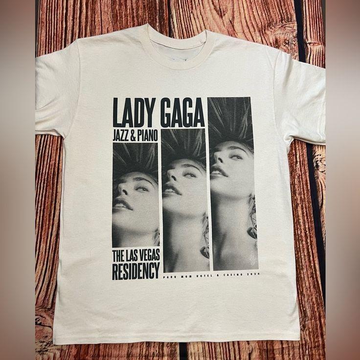 Lady Gaga Shirts Rare Lady Gaga Jazz And Piano 2024 NI430 FREE SHIPPING XXXXL