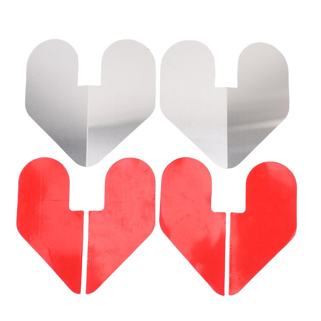 Bow Guard for Boat Notched Keel Protector Stainless Steel with Adhesive From Roller Trailer Scuffs