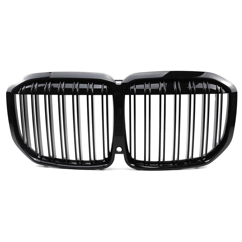 Gloss Black Double-Line Grille for BMW X7 G07 (2019-2022)