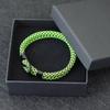 Noter Unique Men Rope Bracelet Double Layer Surf Braclet Homme Accessories Lucky Fabic Braslet Boyfriend Gift Pulsera Roja Joyas