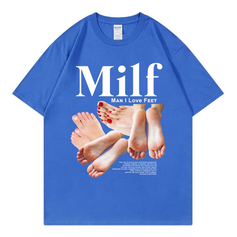 Man I Love Feet Funny Meme Graphic T Shirts High Quality Fashion Short Sleeve Tshirt Men Women Casual Loose Tshirts Streetwear