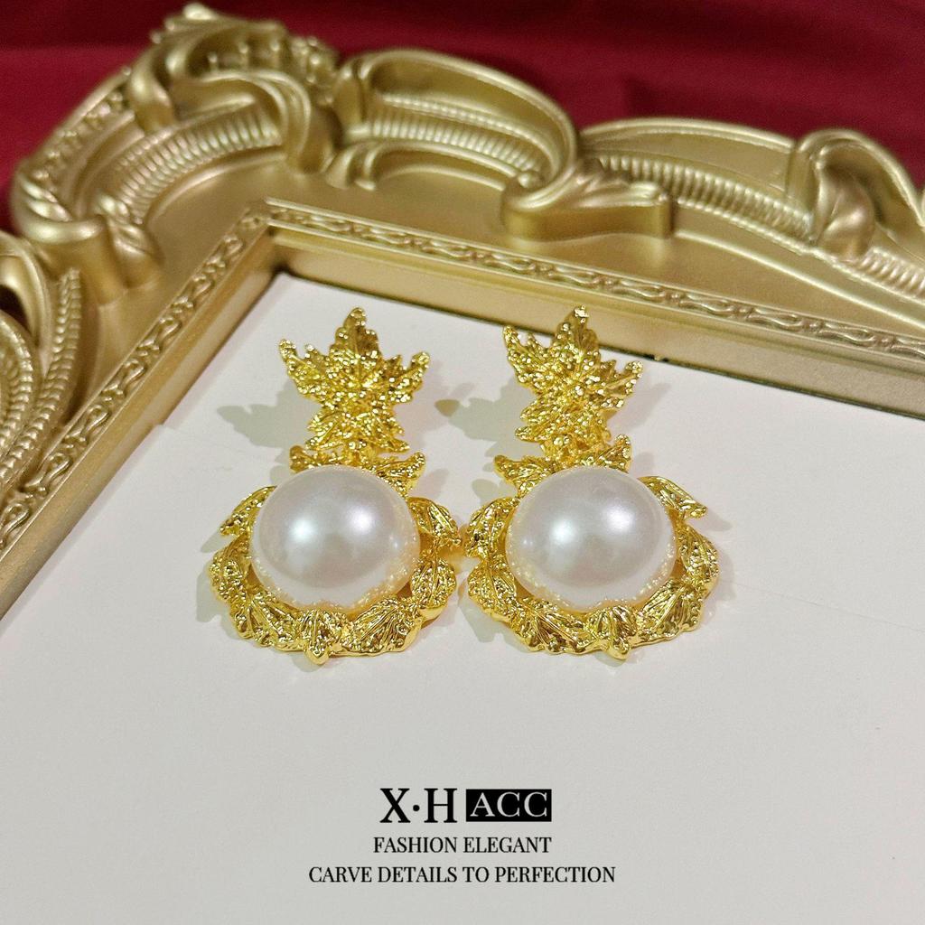 Vintage Bow Earrings: Timeless, High-End Retro Fashion Accessory