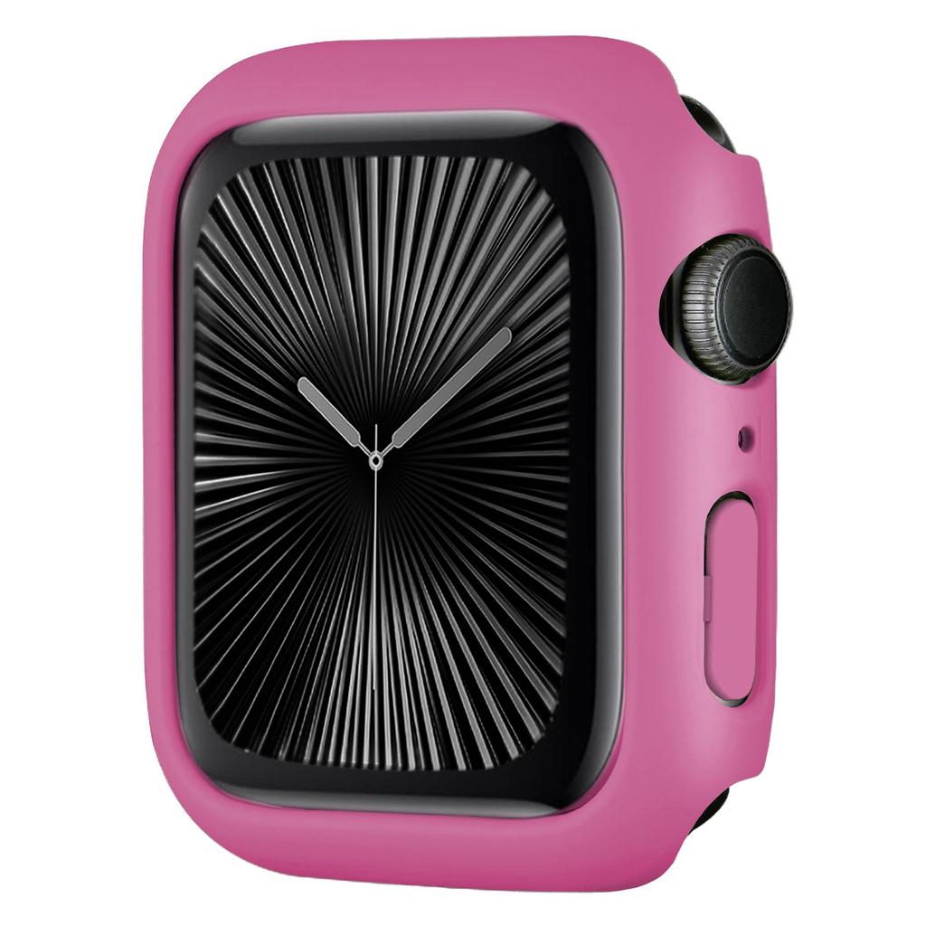 For Apple Watch Series 11/10 42mm Case Rubberized Hard PC Half Cover Watch Frame